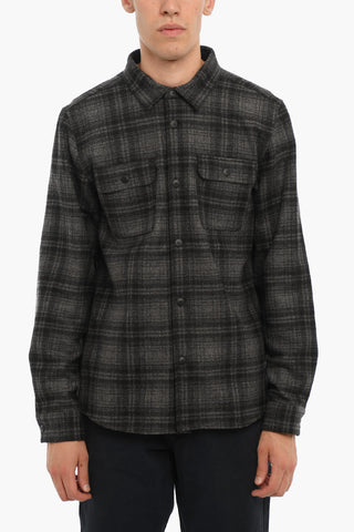 Tartan Checked EXPLORER Overshirt with Double Breast Pockets