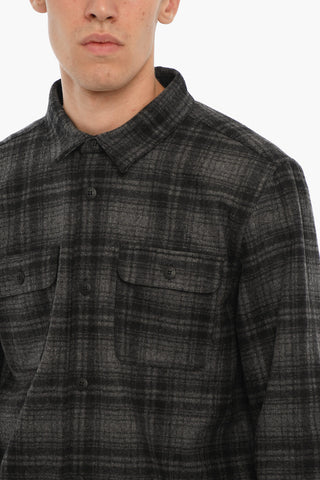 Tartan Checked EXPLORER Overshirt with Double Breast Pockets
