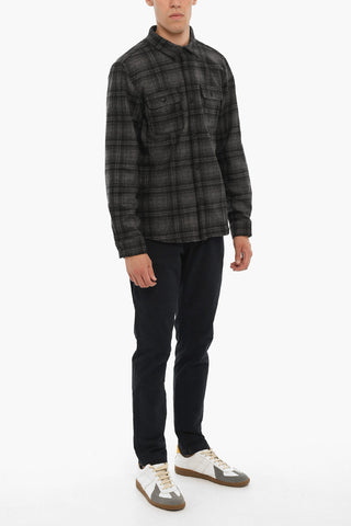Tartan Checked EXPLORER Overshirt with Double Breast Pockets
