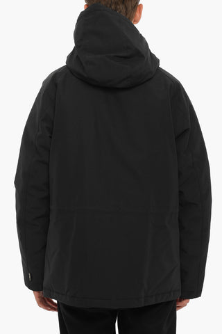 Solid Color GTX MOUNTAIN Down Jacket with Hood