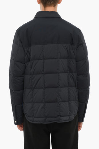 Reversible Down Jacket with Snap Buttons