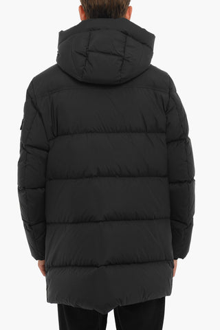 Solid Color SIERRA SUPREME Down Jacket with Pocket on the sleeve