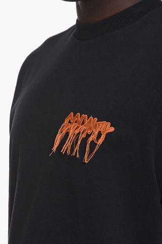 T-Shirt Girocollo COUNTY PATCH in Cotone