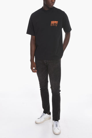 T-Shirt Girocollo COUNTY PATCH in Cotone