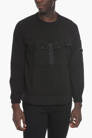 Overszied Sweatshirt with Pocket Detailing