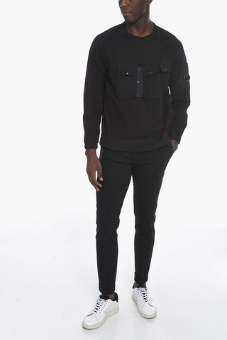 Overszied Sweatshirt with Pocket Detailing