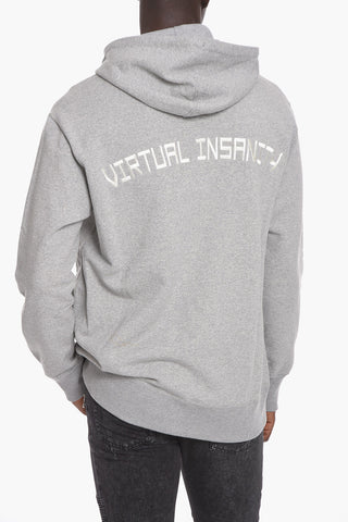MAN Felpa Hoodie VIRTUAL INSANITY in Cotone