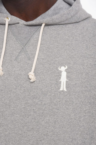 MAN Felpa Hoodie VIRTUAL INSANITY in Cotone