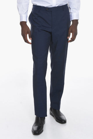 Virgin-wool ACADEMY Straight-leg Pants