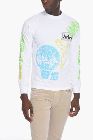 Printed Long Sleeve UNISEX Crew-neck T-Shirt