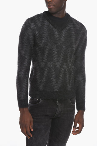 GIORGIO Maglia in Misto Lana con Collo a V