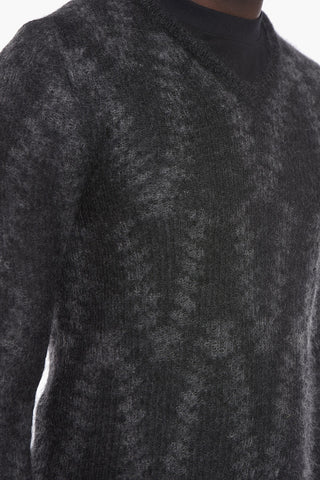 GIORGIO Maglia in Misto Lana con Collo a V