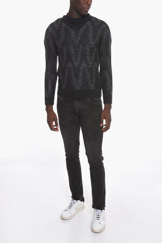 GIORGIO Maglia in Misto Lana con Collo a V