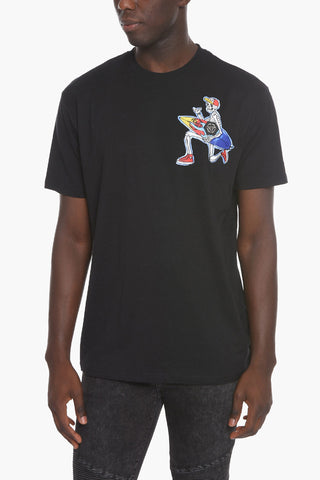 Crew Neck HAWAII SKULL Cotton T-Shirt