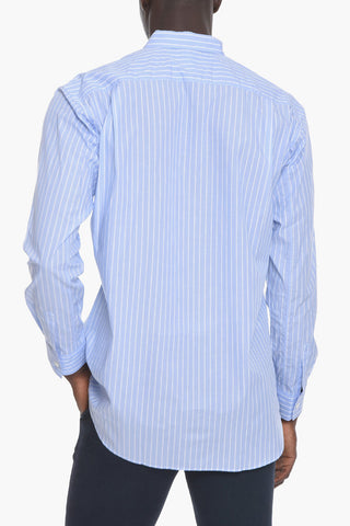 SHIRT Camicia in Cotone a Righe Balanced con Taschino