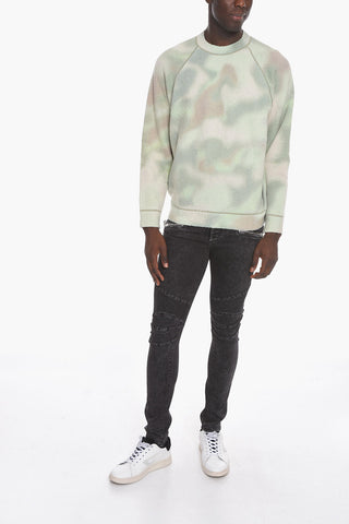 Maglia girocollo con Stampa Tye-dye