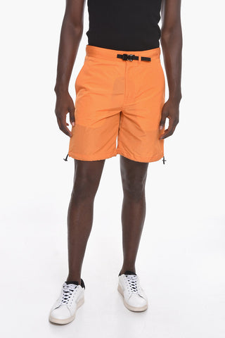 Tech Fabric Shorts with Safety Buckle