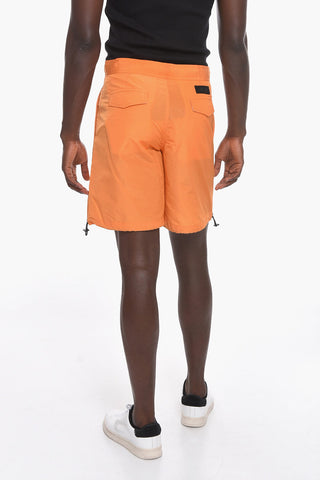 Tech Fabric Shorts with Safety Buckle