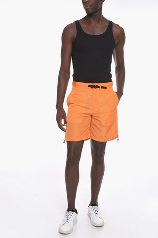 Tech Fabric Shorts with Safety Buckle