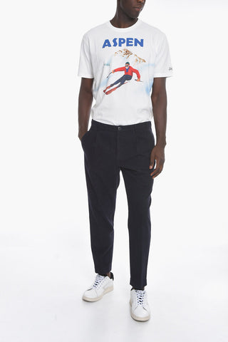 Districk Checked Single Pleat Pants