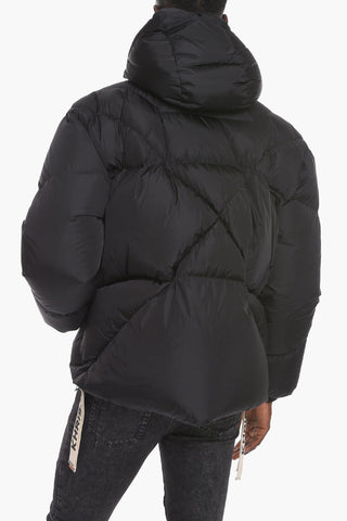 Piumino Oversized con Coulisse Logata