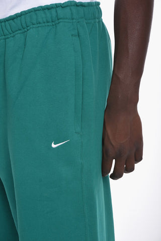 Solid Color Joggers with Fleeced Inner