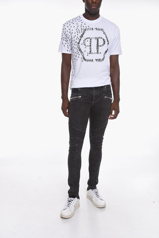Biker Jeans Lavaggio Scuro
