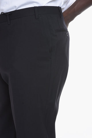 CC COLLECTION Virgin-wool REFINED Chino Pants