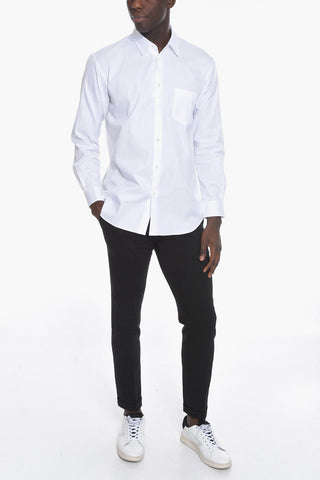 SHIRT Cotton Shirt with Breast-pocket