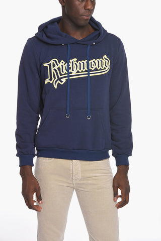 Cotton Hoodie with Maxi Embroidery patch