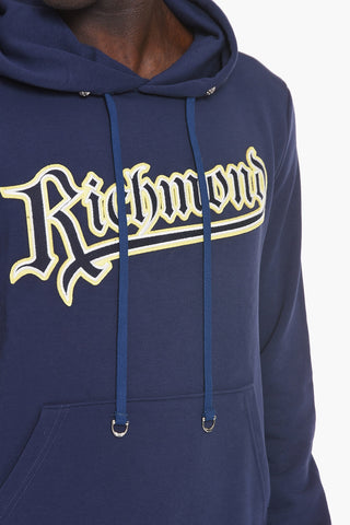 Cotton Hoodie with Maxi Embroidery patch