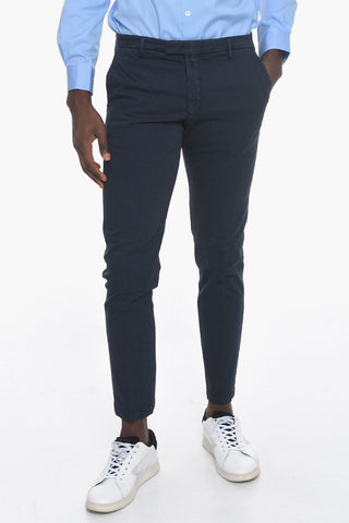 VIRTUOSO Pantaloni Chino a Vita Bassa
