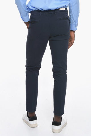 VIRTUOSO Pantaloni Chino a Vita Bassa
