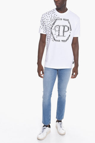 T-Shirt Girocollo SKULL&BONES in Cotone