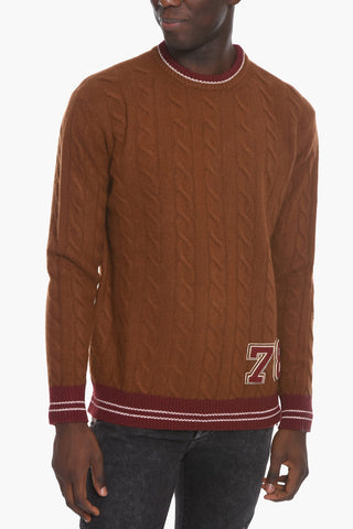 Virgin-wool Blend DAVIS Crewneck Sweater