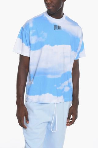 Crew Neck CLOUD Cotton T-Shirt