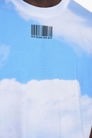 Crew Neck CLOUD Cotton T-Shirt