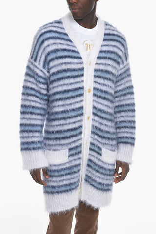 Striped ICONIC GROOVY Longline Cardigan