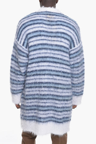 Striped ICONIC GROOVY Longline Cardigan