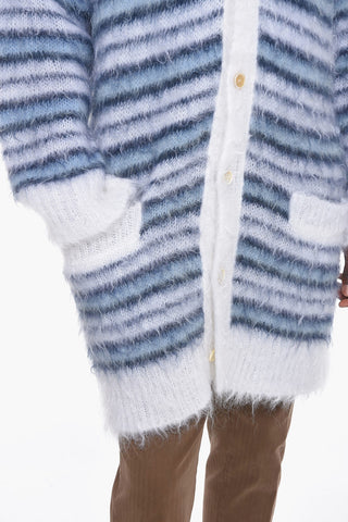 Striped ICONIC GROOVY Longline Cardigan