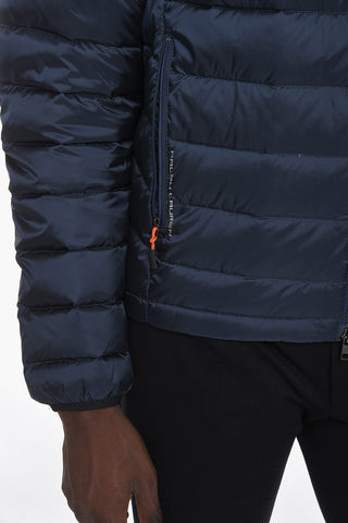 Bomber a Collo Alto con Stampa Logo