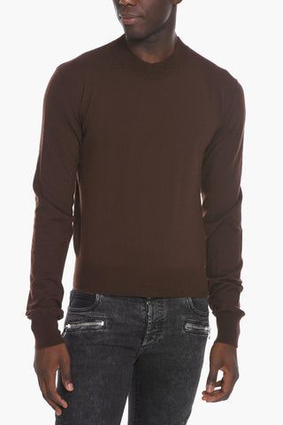 SALON 01 Crew Neck Cashmere Blend Sweater