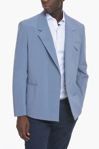 Stretch Nylon Buttonless Blazer