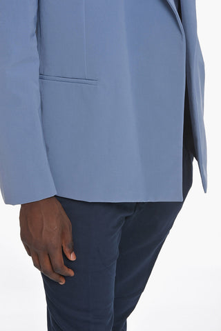 Stretch Nylon Buttonless Blazer