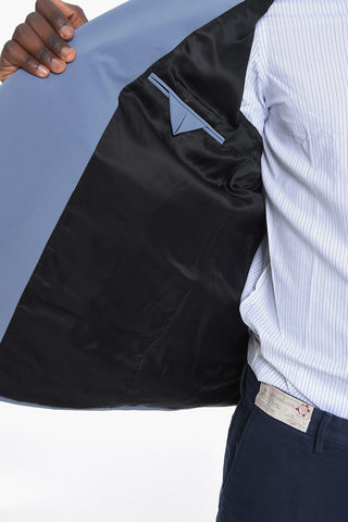 Stretch Nylon Buttonless Blazer