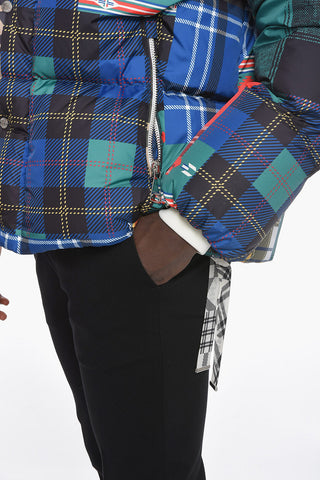 Piumino Oversized con Multifantasia All Over