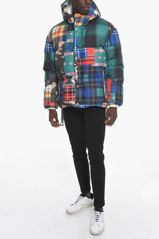 Piumino Oversized con Multifantasia All Over
