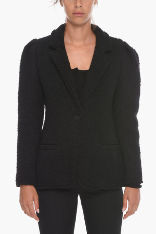 ETOILE Bouclé Wool ILADOMO Blazer with Welt Pockets