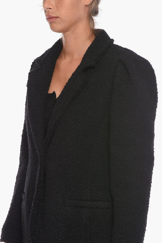 ETOILE Bouclé Wool ILADOMO Blazer with Welt Pockets