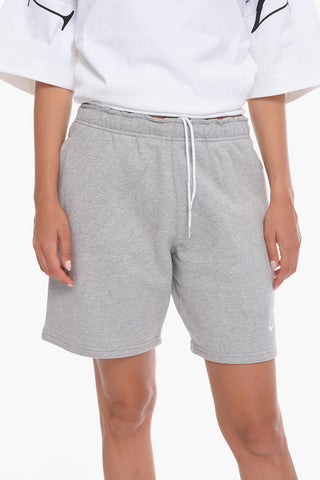 Fleeced Cotton UNISEX Shorts with Drawstring Waist